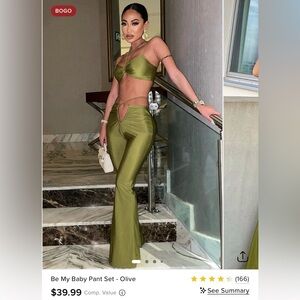 Fashion Nova Be My Baby Pant Set